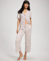 Piped Crop Pajama Pants